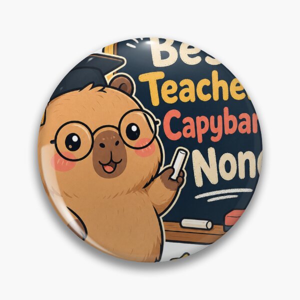 Item preview, Capybara Teacher Appreciation Cute Animal Classroom designed and sold by VisualArtsOasis.