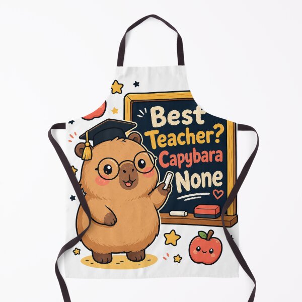 Item preview, Capybara Teacher Appreciation Cute Animal Classroom designed and sold by VisualArtsOasis.