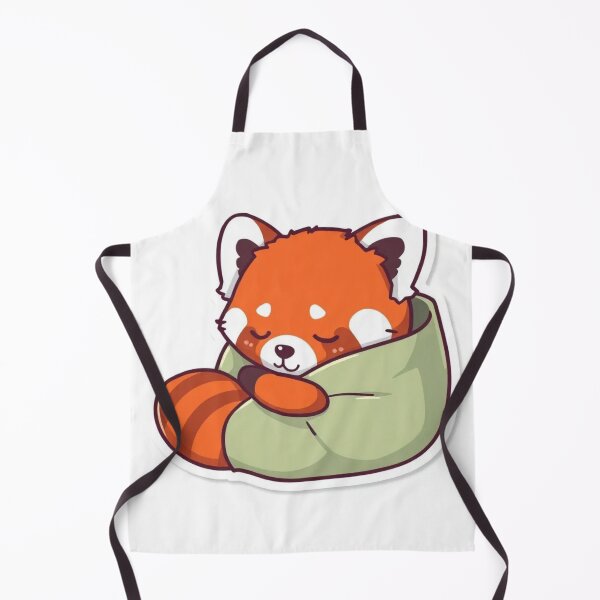 Item preview, Sleepy Red Panda Burrito Sticker | Cute Kawaii Animal Wrapped in Blanket designed and sold by jatindesignss.