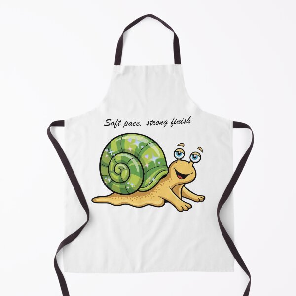 Item preview, Green Spiral Snail Sticker | Soft Pace Strong Finish Quote Art designed and sold by Pandey14.