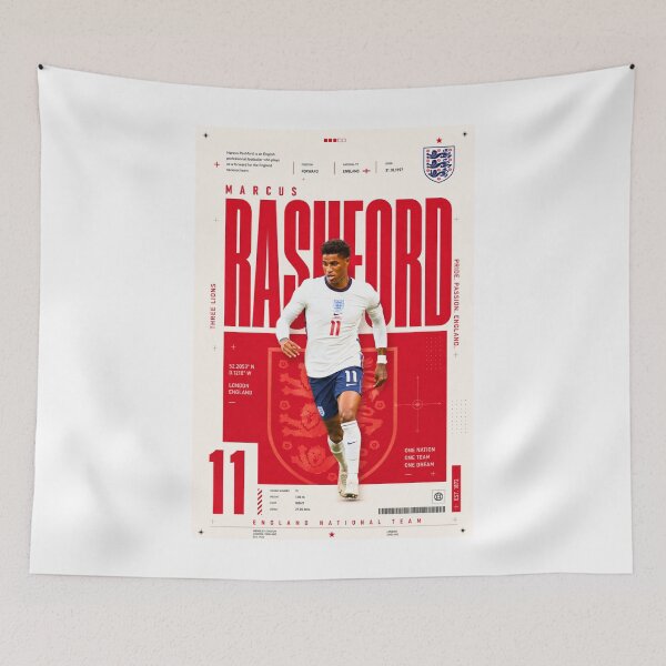 Item preview, Marcus Rashford | England designed and sold by Sector 99.
