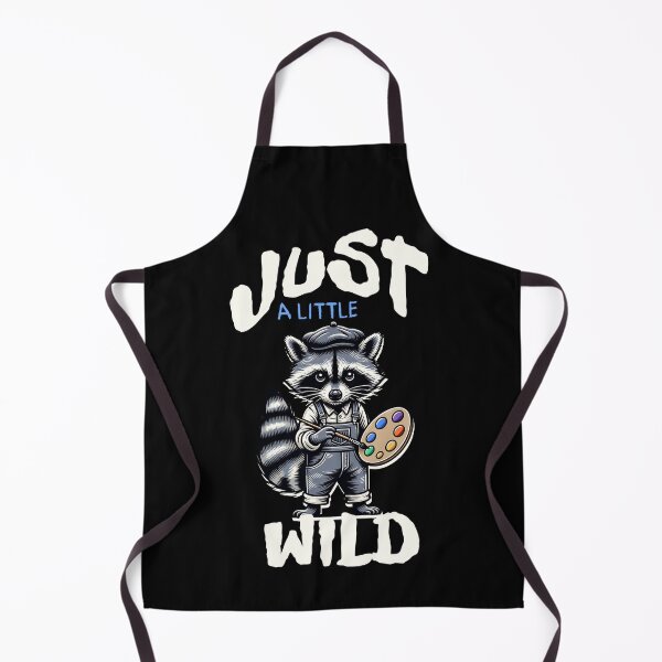 Item preview, Just Wild Cute Raccoon Humor Soft Heart Animal Quote Smile Comfort Colors Adult Heavyweight designed and sold by stylboutique.
