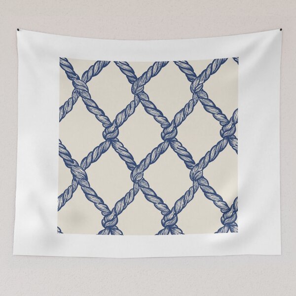 Item preview, Navy Harbor Rope Network designed and sold by Little Wimbly.