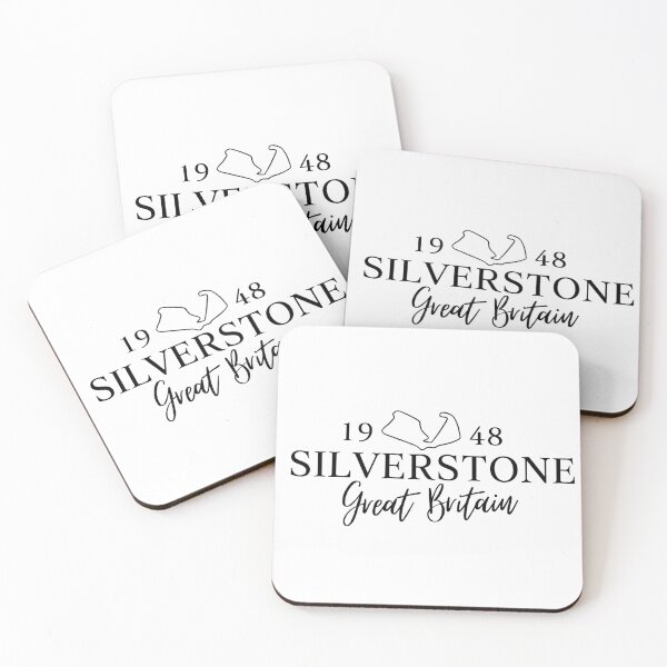 Item preview, Silverstone Grand Prix Circuit - Minimalist F1 Merch (1948) designed and sold by InkAndRavens.