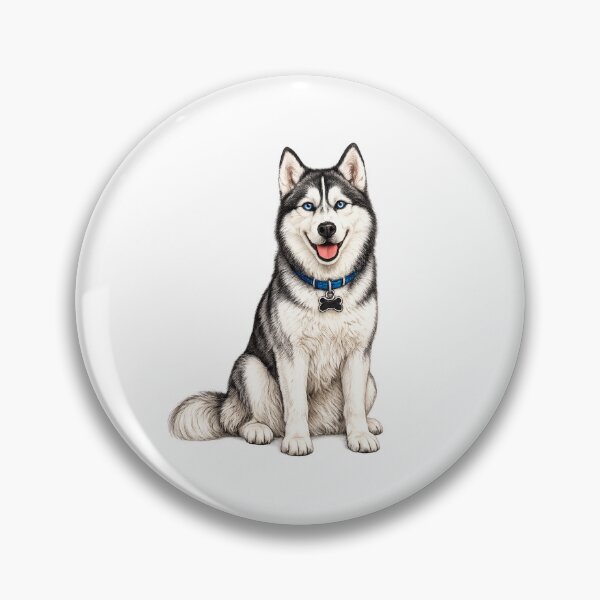 Item preview, Siberian Husky dog designed and sold by BackgroundND.