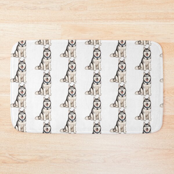 Item preview, Siberian Husky dog designed and sold by BackgroundND.