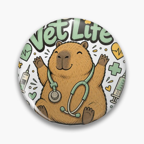 Item preview, Exotic Animal Veterinarian Capybara Vet designed and sold by VisualArtsOasis.