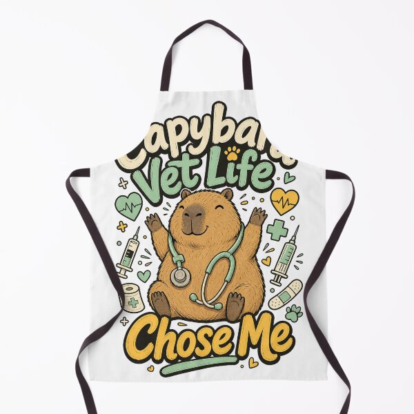 Item preview, Exotic Animal Veterinarian Capybara Vet designed and sold by VisualArtsOasis.