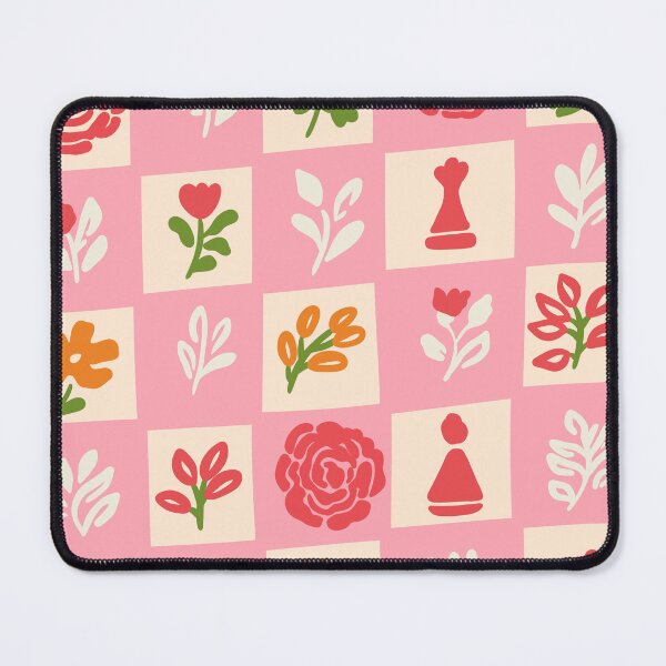 Item preview, Chess and Floral Pattern designed and sold by soheedesigns.