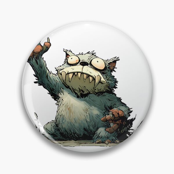 Item preview, Roar Werewolf – Fierce Fantasy Wolf Monster Art designed and sold by WickerStudio.