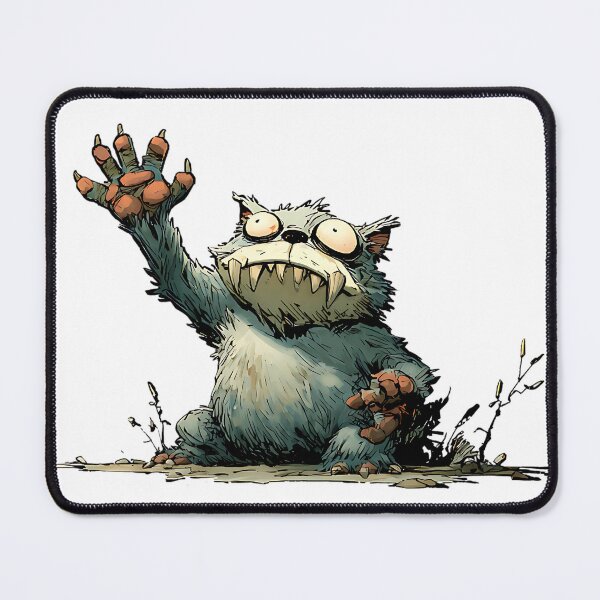Item preview, Roar Werewolf – Fierce Fantasy Wolf Monster Art designed and sold by WickerStudio.