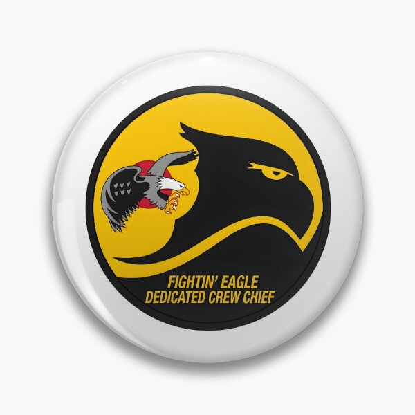Item preview, USAF Fightin' Eagle Dedicated Crew Chief Insignia designed and sold by CharlieDesings.