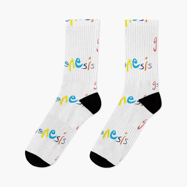 Item preview, Genesis Band Colorful Hand Drawn Script Logo designed and sold by harleymbarret.