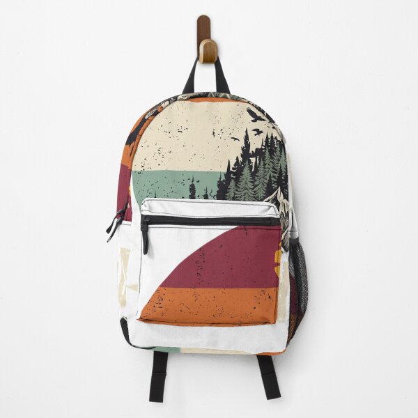 Item preview, Vintage Retro Mountain Wolf Howl - Stay Wild Design designed and sold by Shopeon Designs.