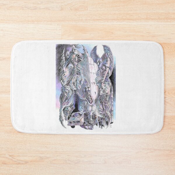 Item preview, Surrealism dystopian xenomorph landscape Manga ink art  designed and sold by Paintbase.
