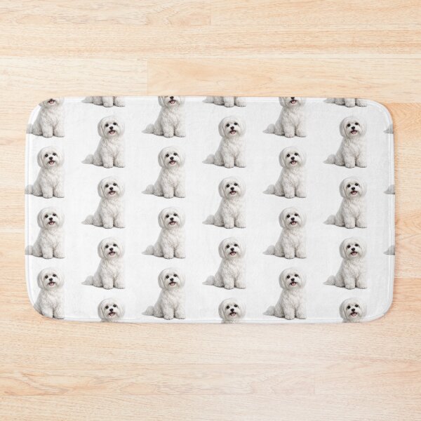 Item preview, Maltese dog designed and sold by BackgroundND.
