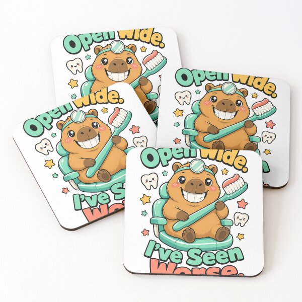 Item preview, Capybara Dentist Funny Dental Professional Humor designed and sold by VisualArtsOasis.