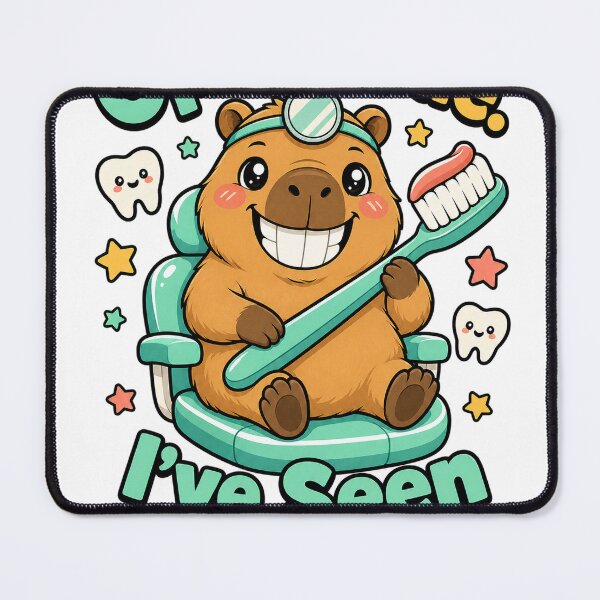 Item preview, Capybara Dentist Funny Dental Professional Humor designed and sold by VisualArtsOasis.