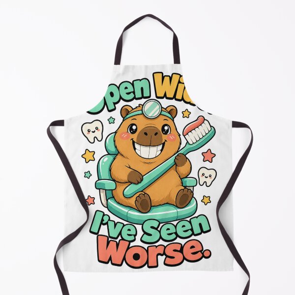 Item preview, Capybara Dentist Funny Dental Professional Humor designed and sold by VisualArtsOasis.