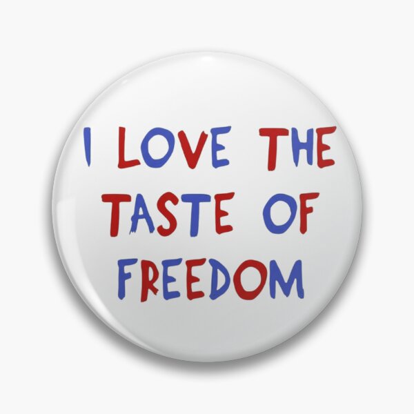 Item preview, I Love The Taste of Freedom Patriotic USA Typography designed and sold by haitrieuic96.