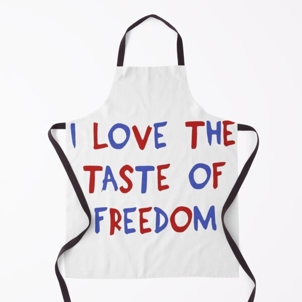 Item preview, I Love The Taste of Freedom Patriotic USA Typography designed and sold by haitrieuic96.