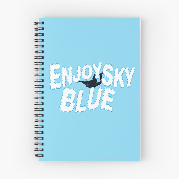 Item preview, Enjoy Sky Blue designed and sold by RustyQuill.