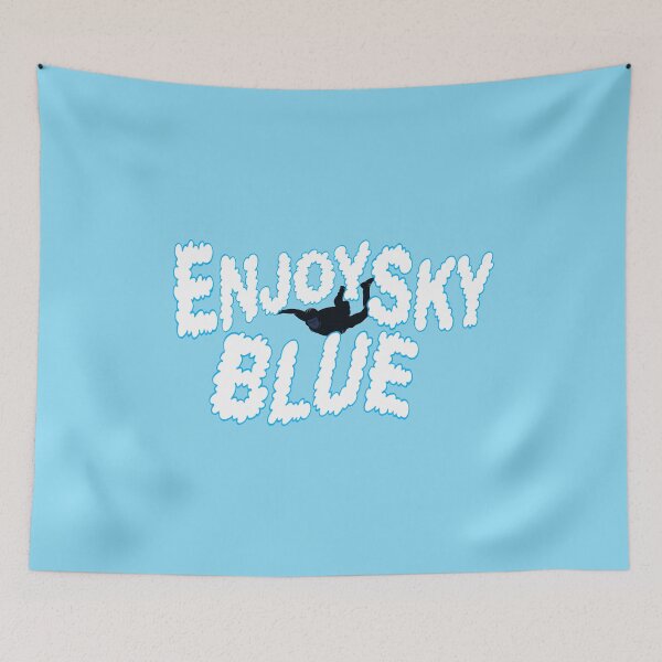 Item preview, Enjoy Sky Blue designed and sold by RustyQuill.