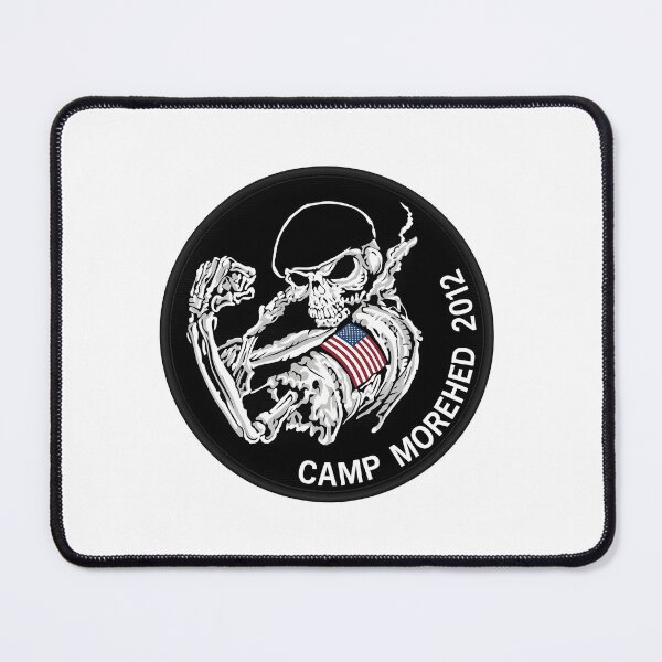 Item preview, US Military Camp Morehed Afghanistan 2012 Morale Patch designed and sold by CharlieDesings.
