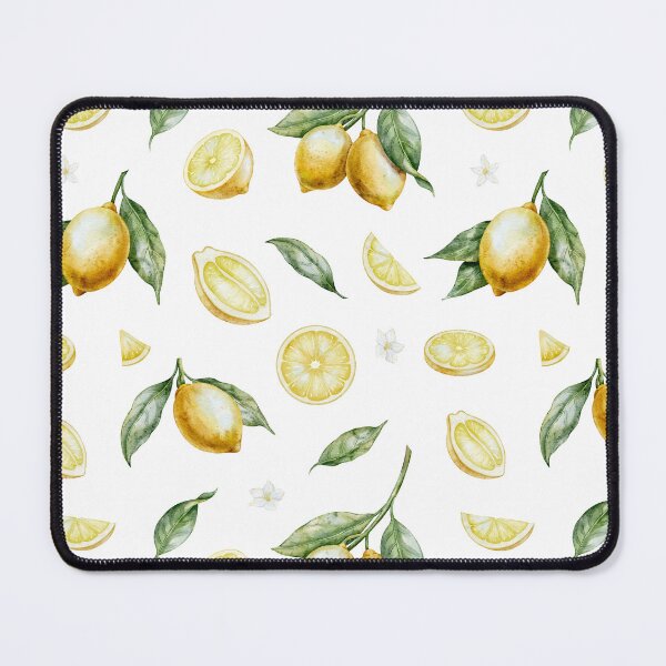 Item preview, Watercolor Lemon Slice Pattern designed and sold by Alisles.