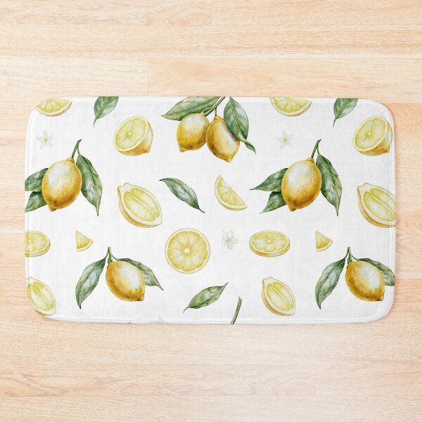 Item preview, Watercolor Lemon Slice Pattern designed and sold by Alisles.