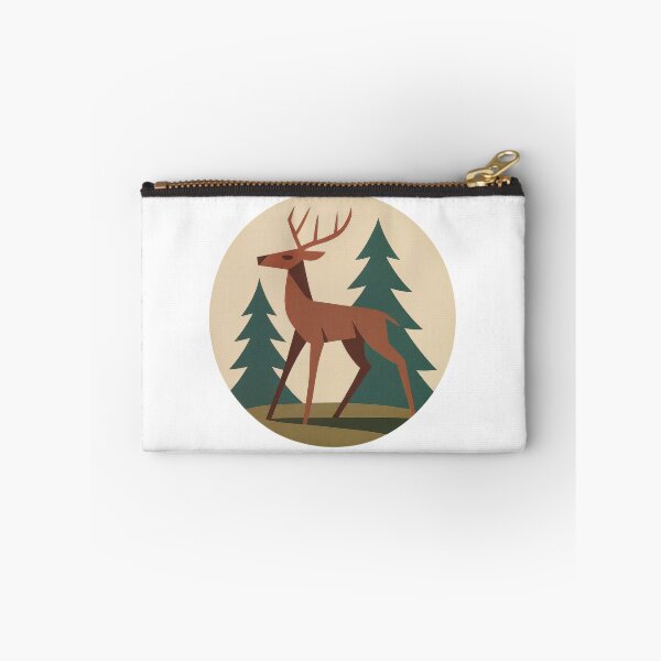 Item preview, T-Shirt - Sticker - Geometric Deer – Modern Nature Art designed and sold by ForeverPrintsOK.