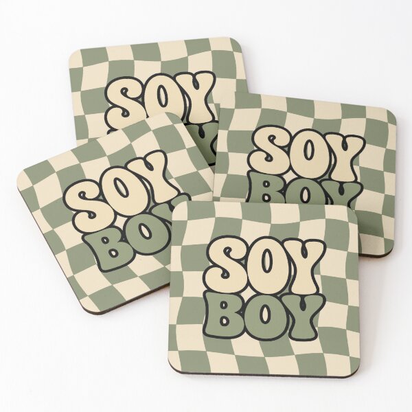 Item preview, Soy Boy - Proud Vegan and Plant-Based Statement Fun designed and sold by GreenSlate.