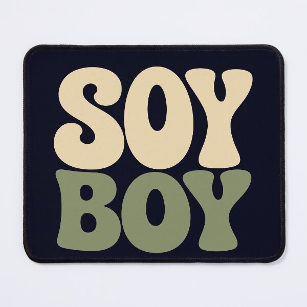 Item preview, Soy Boy - Proud Vegan and Plant-Based Statement Fun designed and sold by GreenSlate.