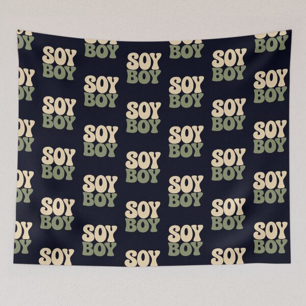 Item preview, Soy Boy - Proud Vegan and Plant-Based Statement Fun designed and sold by GreenSlate.