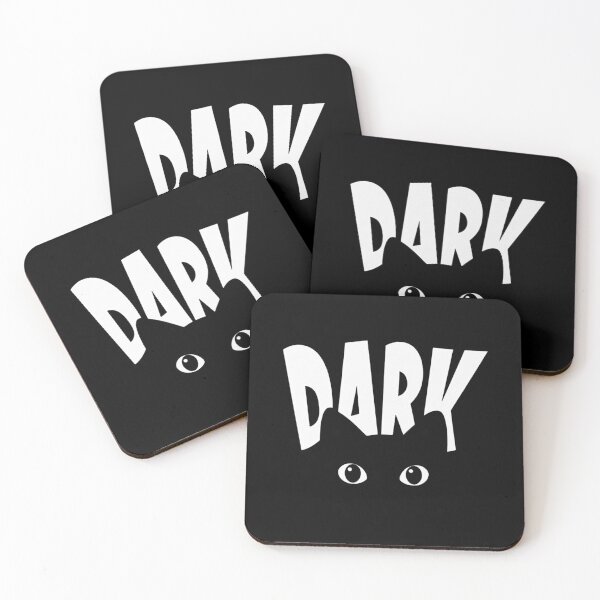 Item preview, Curious Black Cat in the "DARK" Night designed and sold by Rohit Naik.