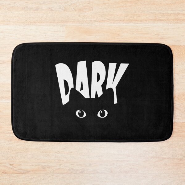 Item preview, Curious Black Cat in the "DARK" Night designed and sold by Rohit Naik.