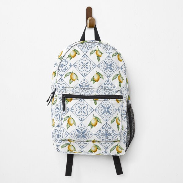 Item preview, Mediterranean Lemon Tile Pattern designed and sold by Alisles.