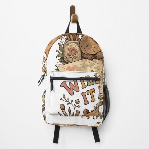 Item preview, Capybara Watercolor Artist Procrastinator designed and sold by VisualArtsOasis.