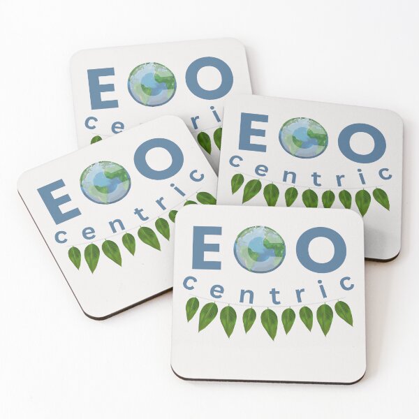 Item preview, Ecocentric design for everyone who carers about our planet! (light bg) designed and sold by Wordfall.