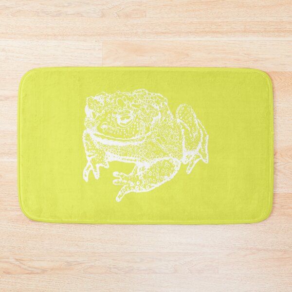 Item preview, Toad Thinking - Light Lines - (#E9F055) designed and sold by The Stippler Process.