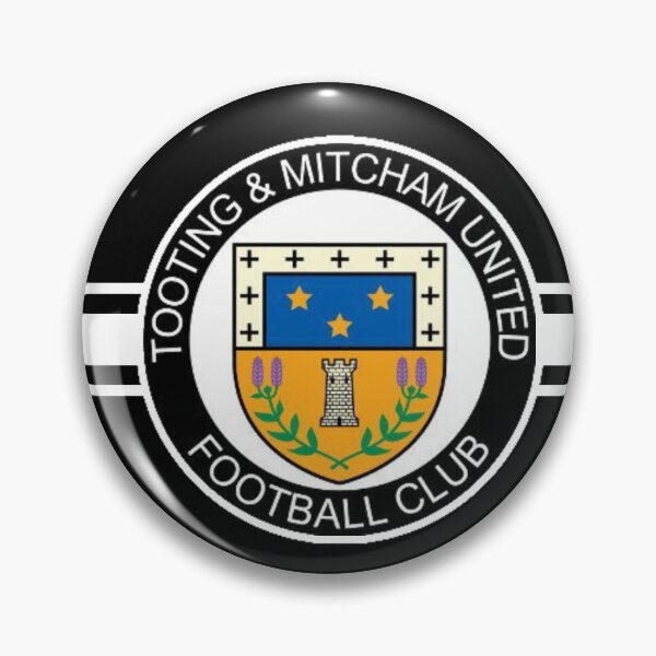 Item preview, Tooting & Mitcham designed and sold by Footy-Maps.