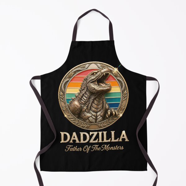 Item preview, Dadzilla - Father Of Monsters designed and sold by gear-posters.