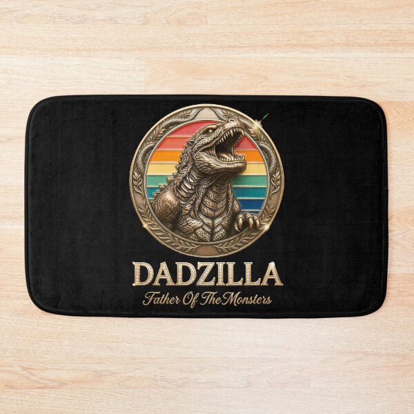 Item preview, Dadzilla - Father Of Monsters  designed and sold by gear-posters.