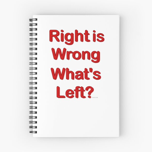 Item preview, Right is wrong. What's left? designed and sold by E-W-D.