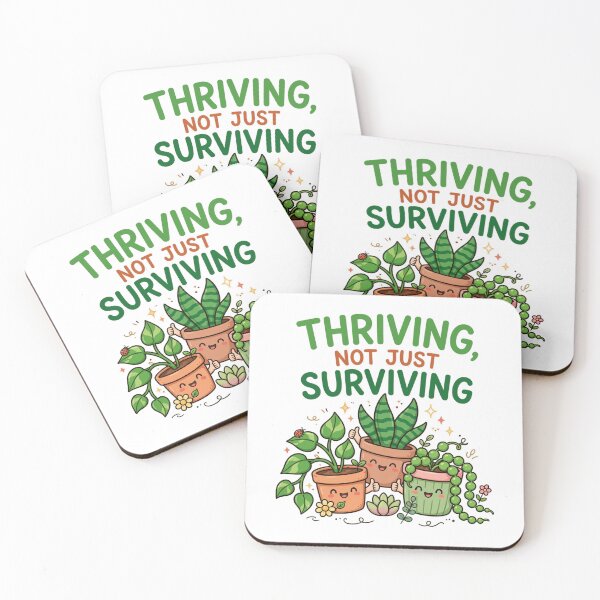 Item preview, Thriving not just surviving designed and sold by popsessiveart.
