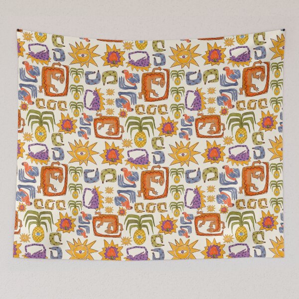 Item preview, tropical mystical festival designed and sold by malungoart.