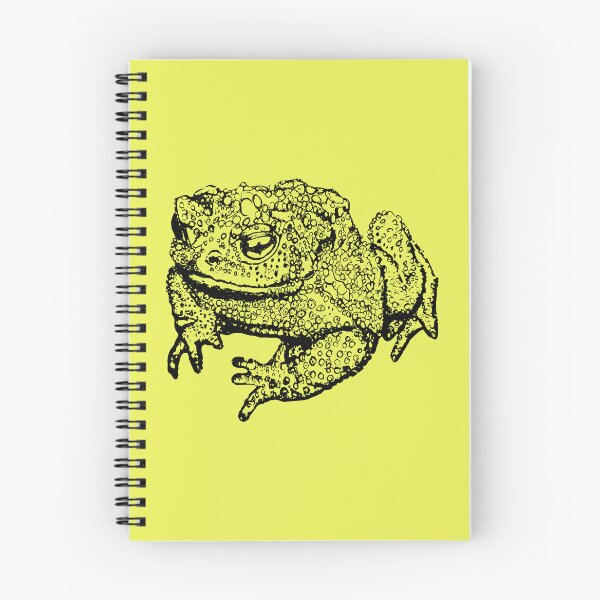 Item preview, Toad Thinking - (#E9F055) designed and sold by The Stippler Process.