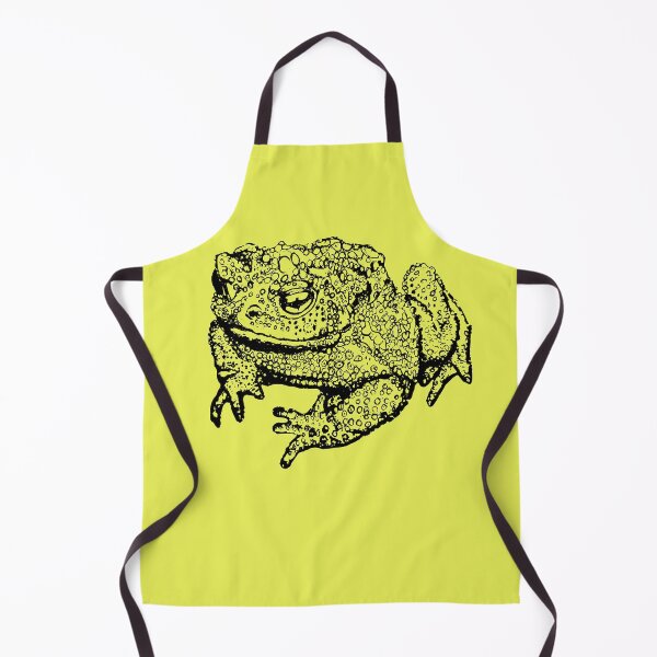 Item preview, Toad Thinking - (#E9F055) designed and sold by The Stippler Process.