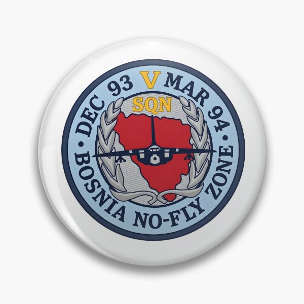 Item preview, RAF No. 5 Squadron Bosnia No-Fly Zone Operation Deny Flight Patch designed and sold by CharlieDesings.