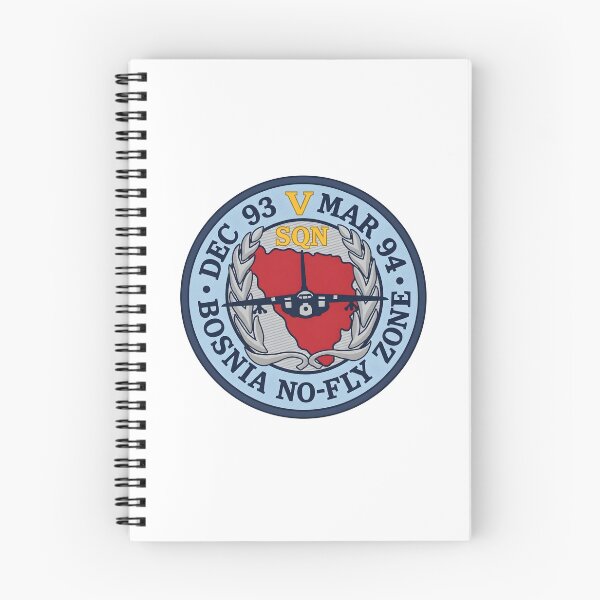 Item preview, RAF No. 5 Squadron Bosnia No-Fly Zone Operation Deny Flight Patch designed and sold by CharlieDesings.
